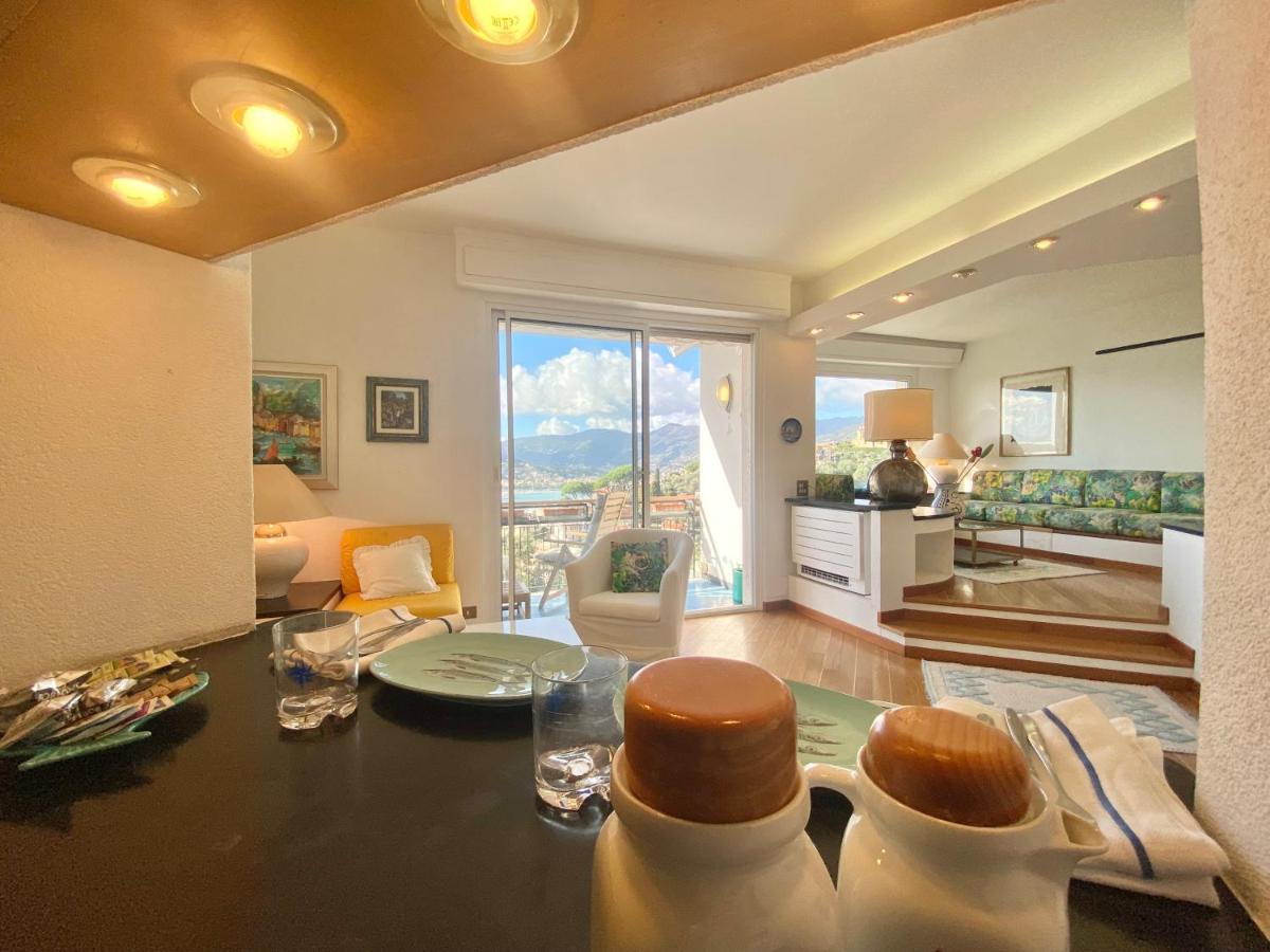 Welcome Riviera - Paradiso 12-Ultimo Restauro Nel 2025-Vista Mare Stupenda-Balcone Con Vista Meravigliosa Piu' Terrazza Solarium Sovrastante Di 70 Mq Esterna Rapallo Extérieur photo