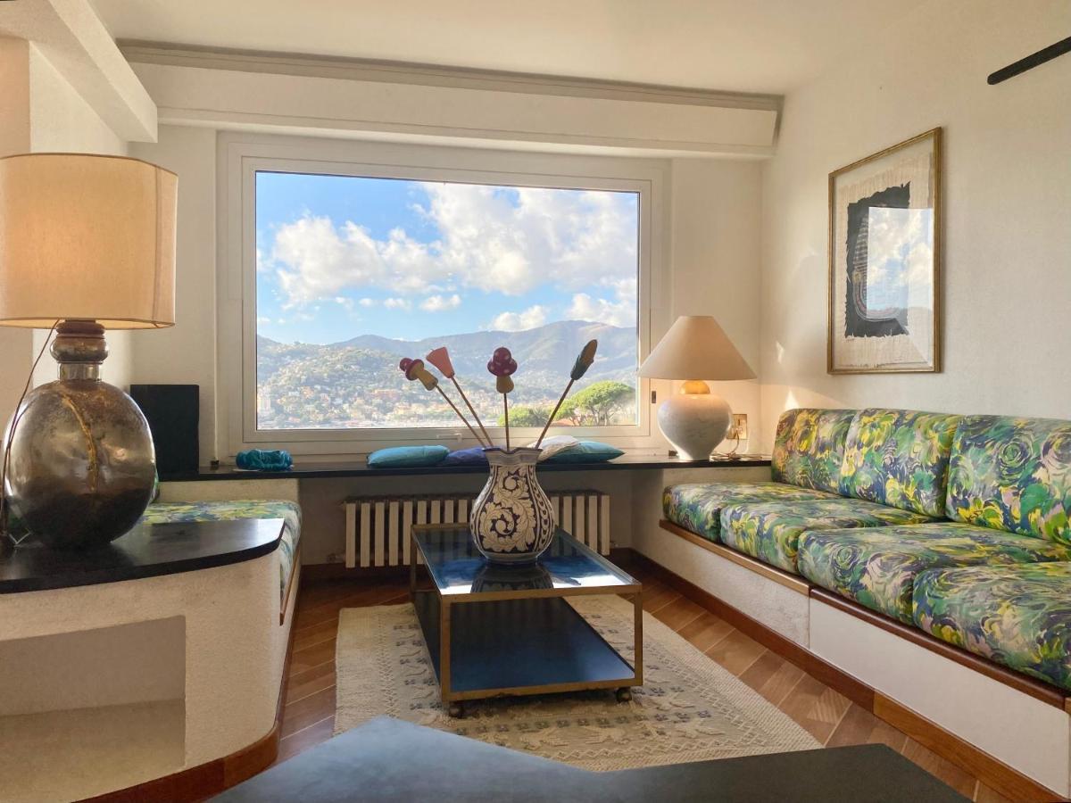 Welcome Riviera - Paradiso 12-Ultimo Restauro Nel 2025-Vista Mare Stupenda-Balcone Con Vista Meravigliosa Piu' Terrazza Solarium Sovrastante Di 70 Mq Esterna Rapallo Extérieur photo