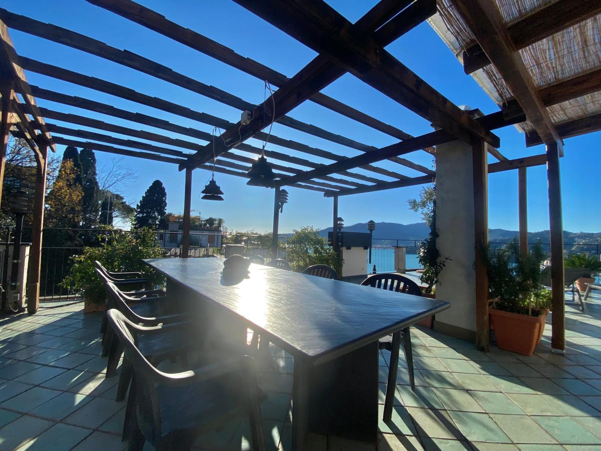 Welcome Riviera - Paradiso 12-Ultimo Restauro Nel 2025-Vista Mare Stupenda-Balcone Con Vista Meravigliosa Piu' Terrazza Solarium Sovrastante Di 70 Mq Esterna Rapallo Extérieur photo