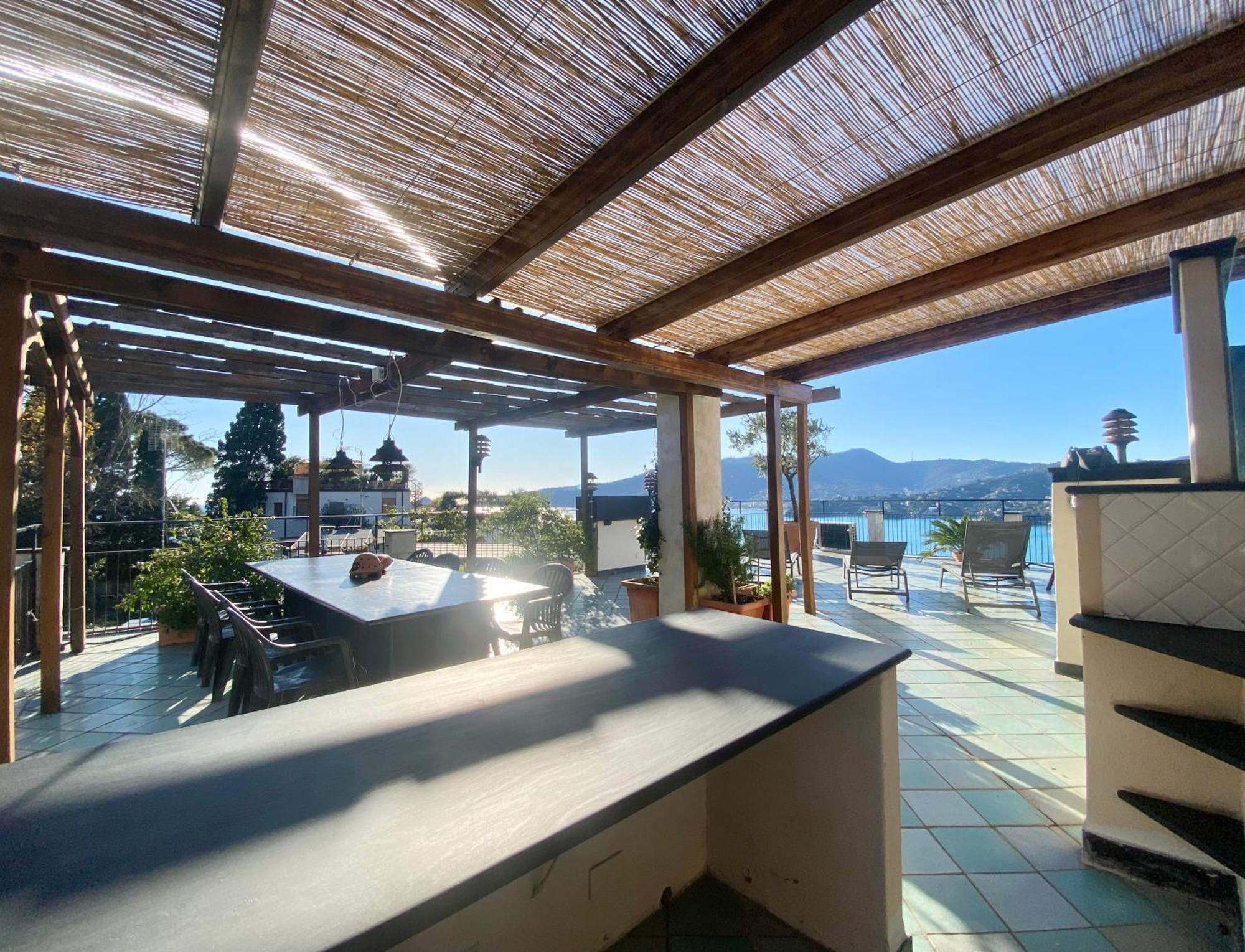 Welcome Riviera - Paradiso 12-Ultimo Restauro Nel 2025-Vista Mare Stupenda-Balcone Con Vista Meravigliosa Piu' Terrazza Solarium Sovrastante Di 70 Mq Esterna Rapallo Extérieur photo