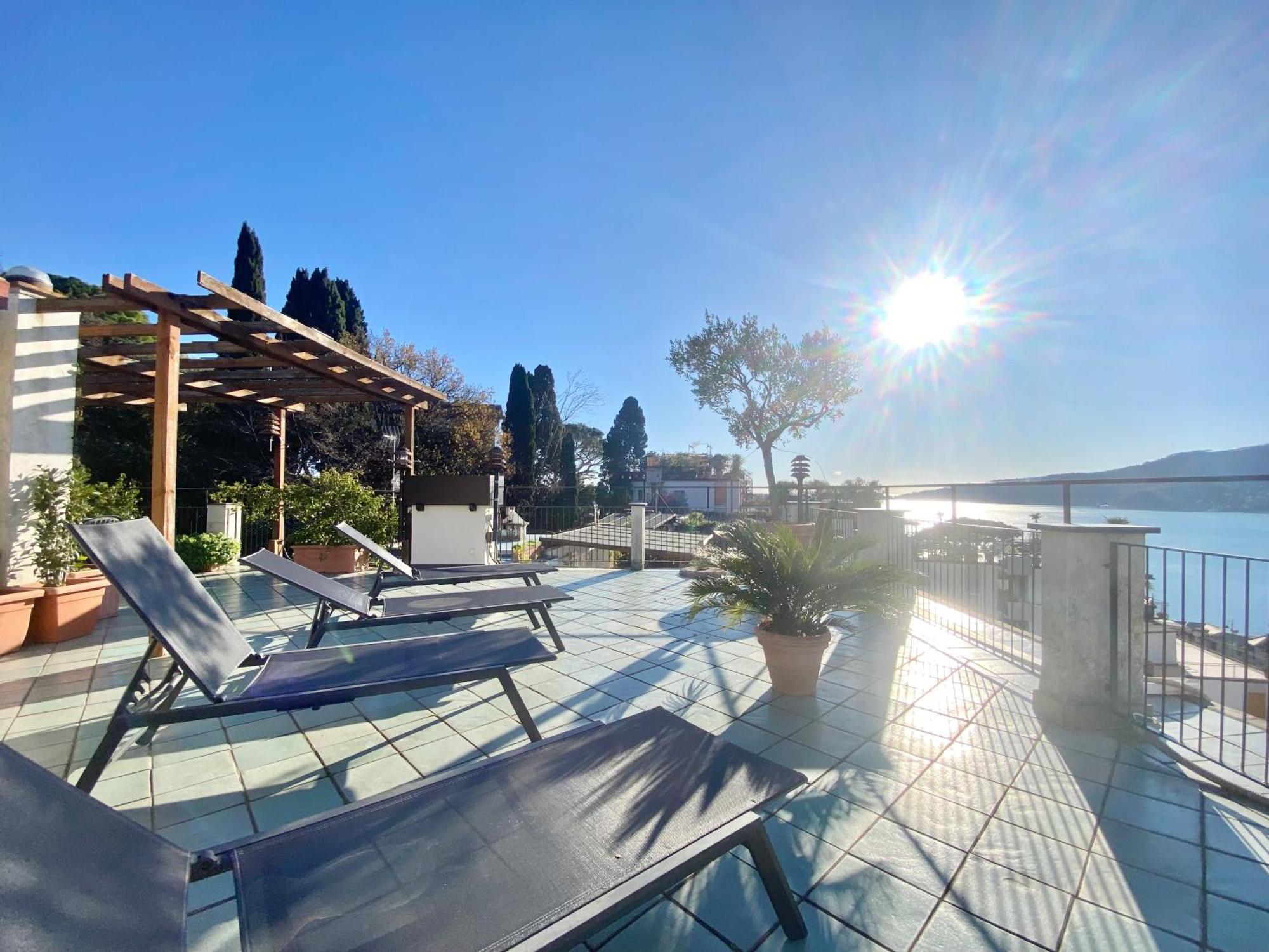 Welcome Riviera - Paradiso 12-Ultimo Restauro Nel 2025-Vista Mare Stupenda-Balcone Con Vista Meravigliosa Piu' Terrazza Solarium Sovrastante Di 70 Mq Esterna Rapallo Extérieur photo